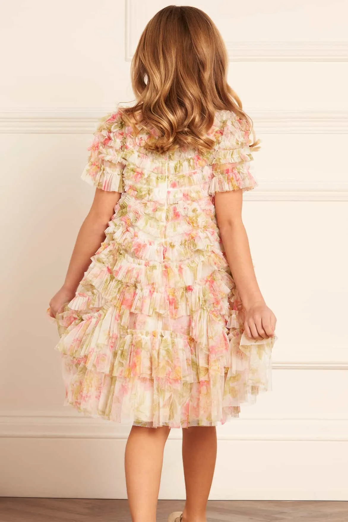 Peony Promise Marilla Ruffle Kids Dress