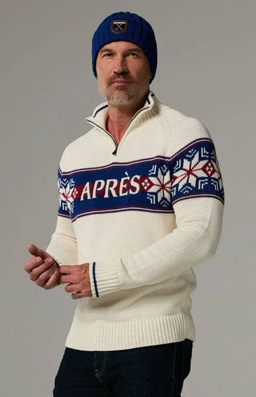 Peroni X Alp N Rock Fairisle Zip Sweater | Ivory