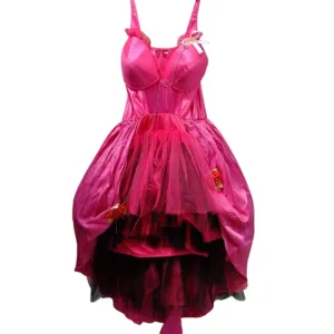 Pink 80's Rocker Dress - Hire