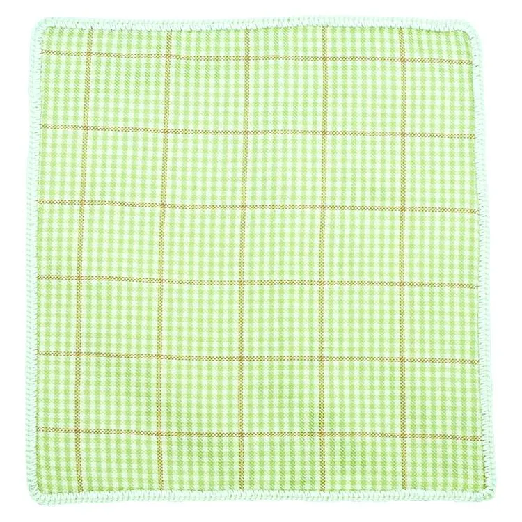 Plaid Asparagi with Off White Signature Border