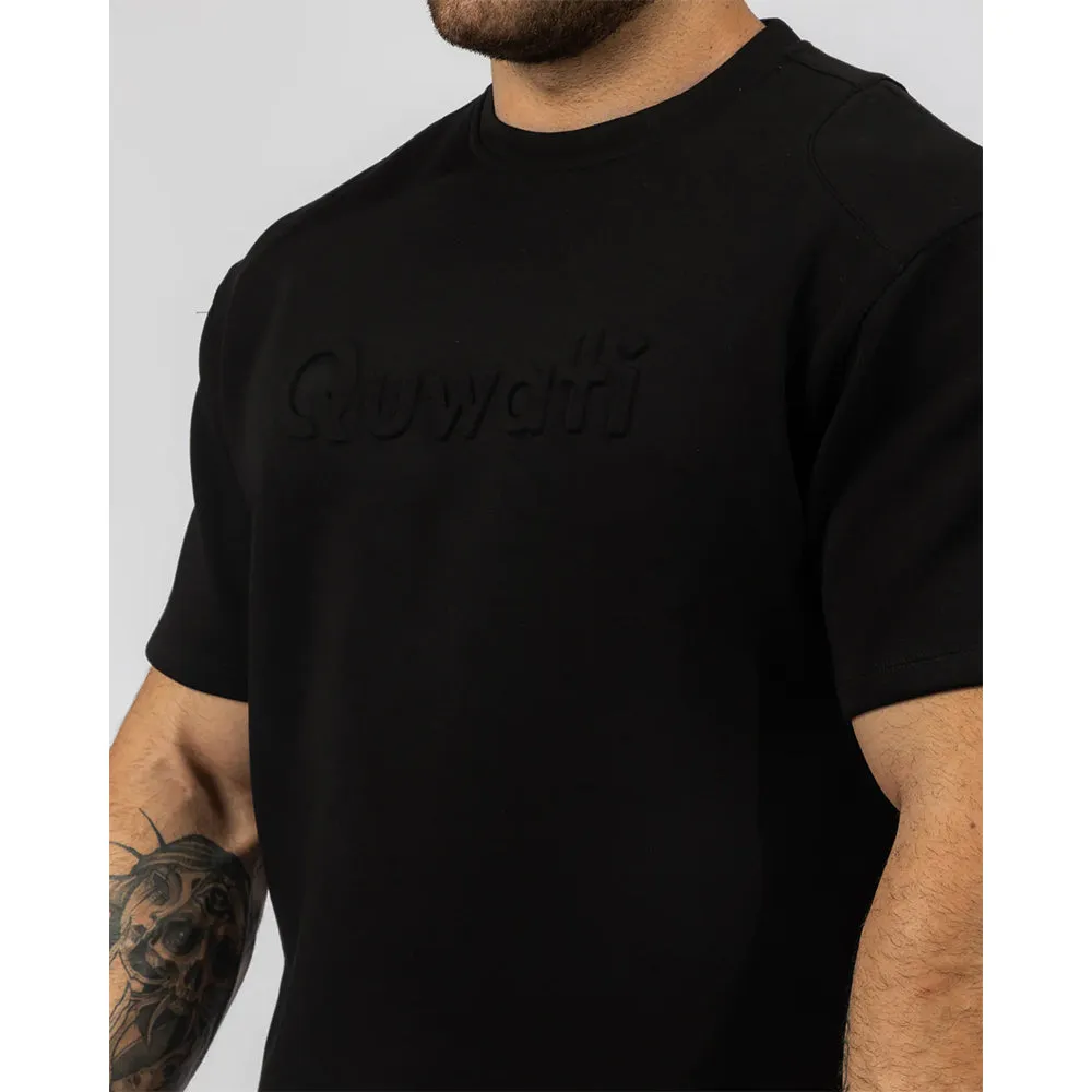 Quwati Men's Shield Half Sleeve Pullover