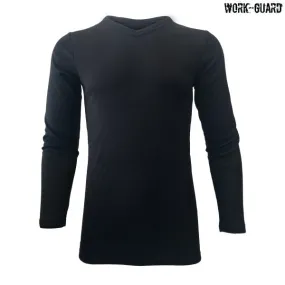 R455B Workguard Youth Long Sleeve Thermal V-Neck