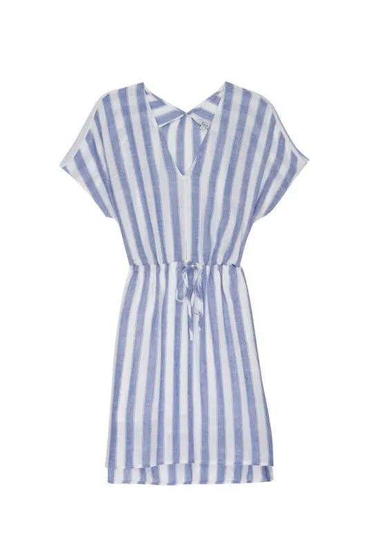 Rails - Wren Short Sleeve Dress in Pacifica Stripe