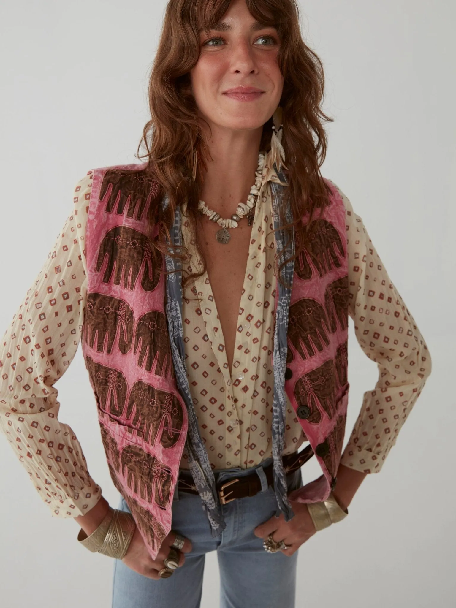 Ringo Vest - Siros Pink