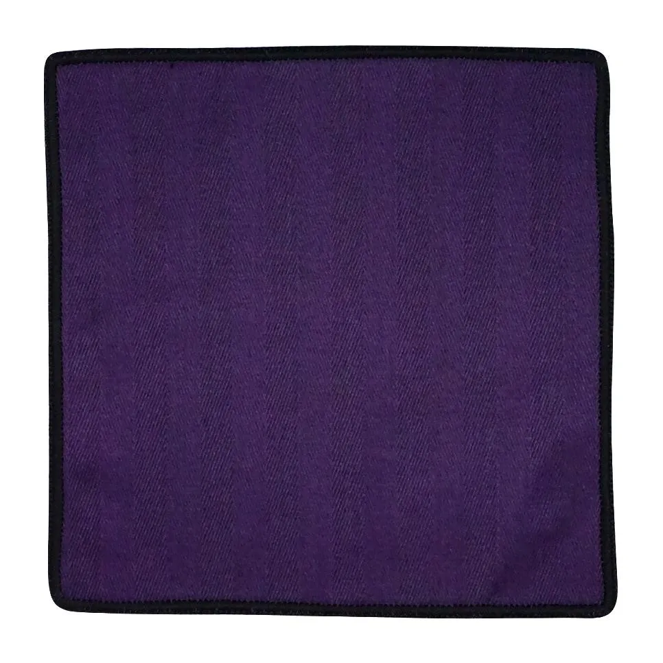 Royal Viola with Black Signature Border