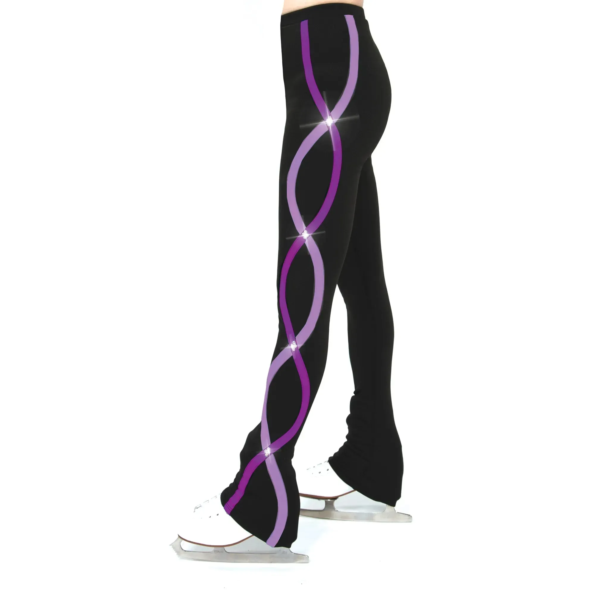 S103 Competition Figure Skating Ribbonette Leggings