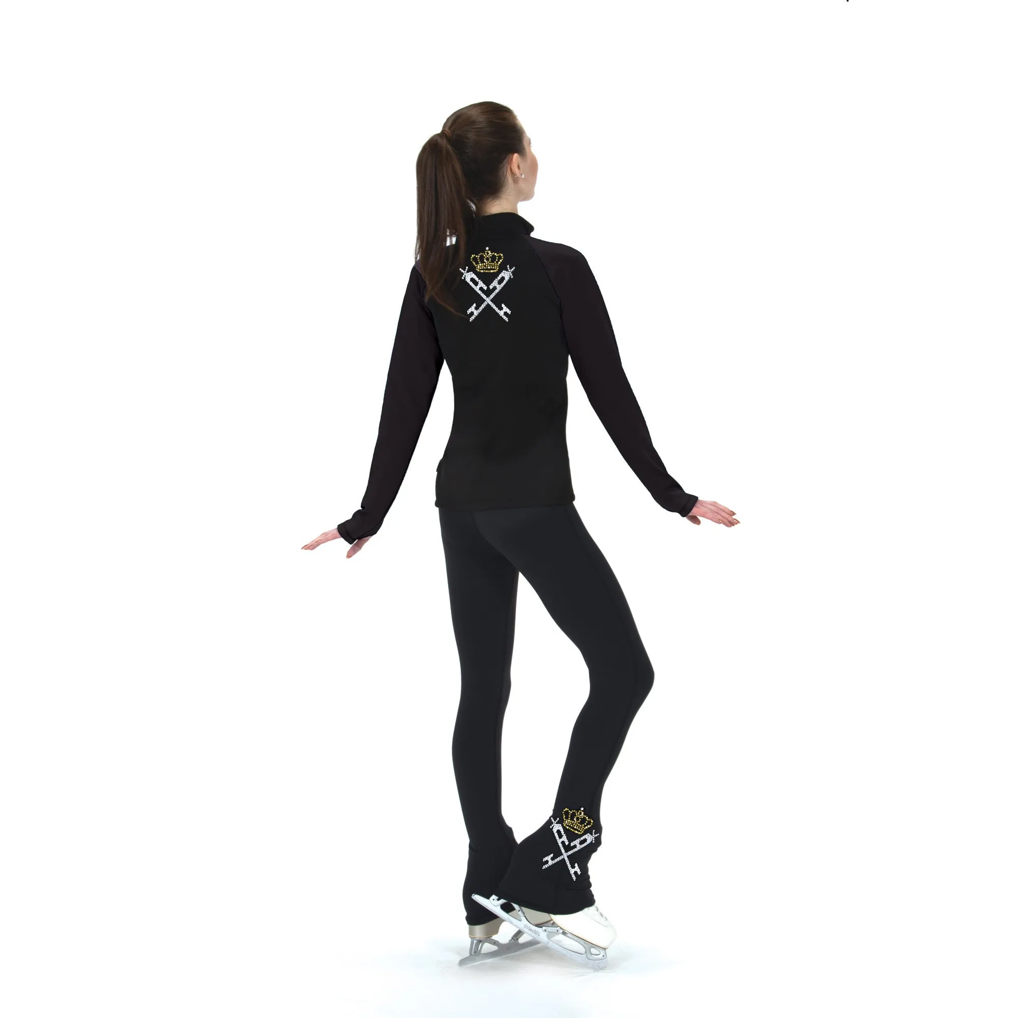 S272 Competition Figure Skating Crossed Blade Jacket