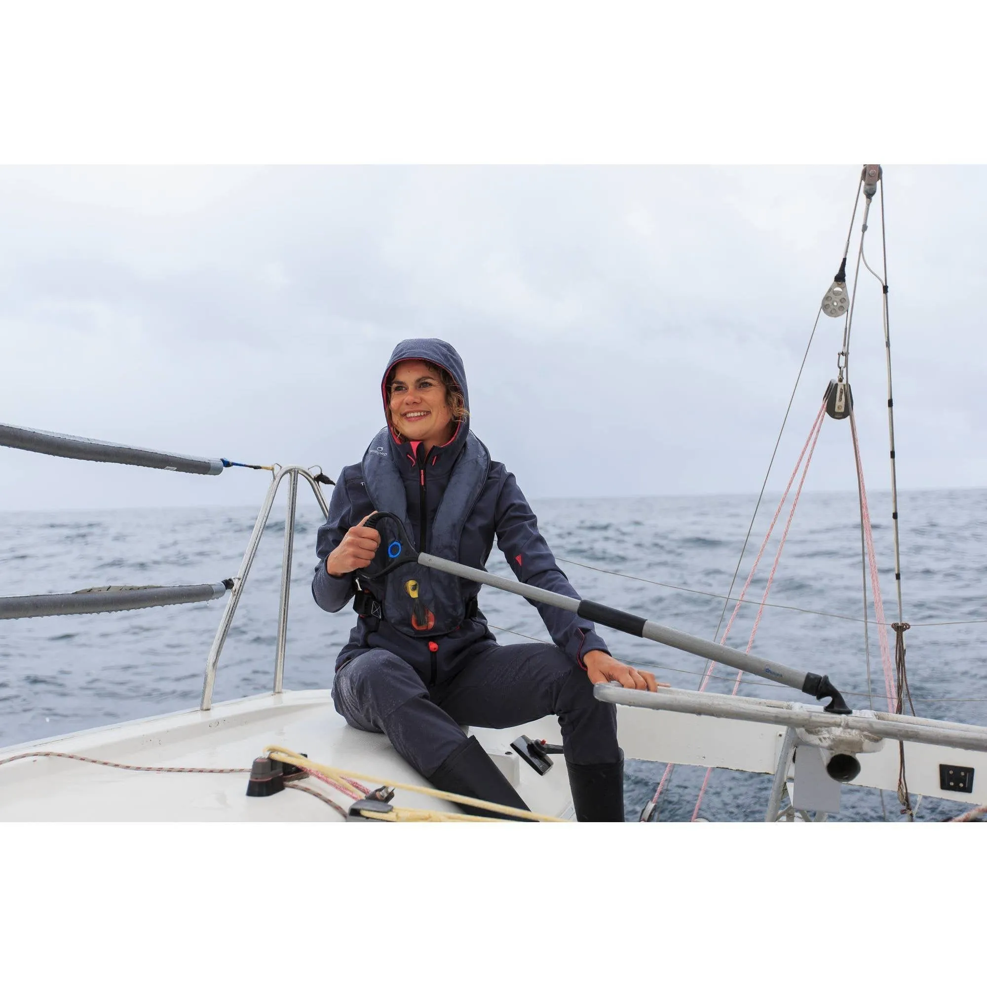 Sailing Jacket 900 Women's Softshell Fleece