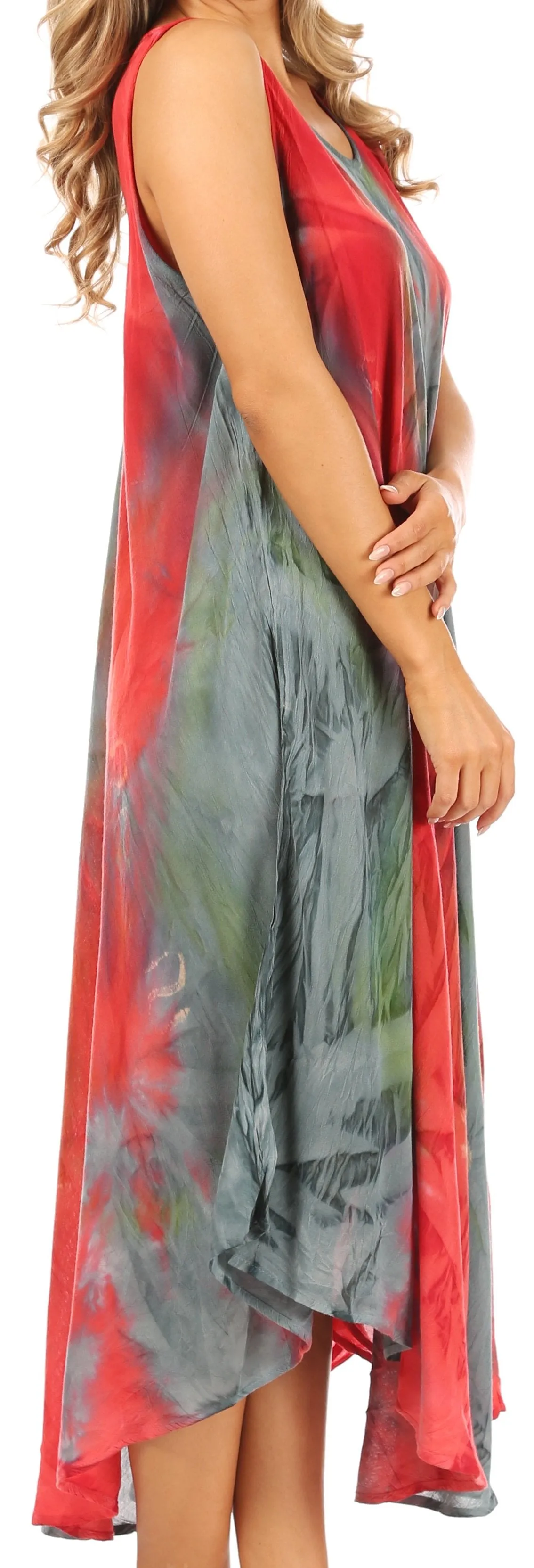 Sakkas Starlight Caftan Tank Dress / Cover Up