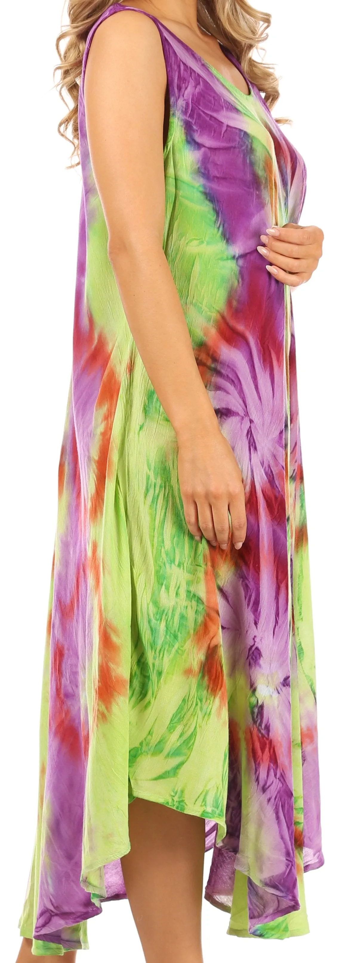 Sakkas Starlight Caftan Tank Dress / Cover Up