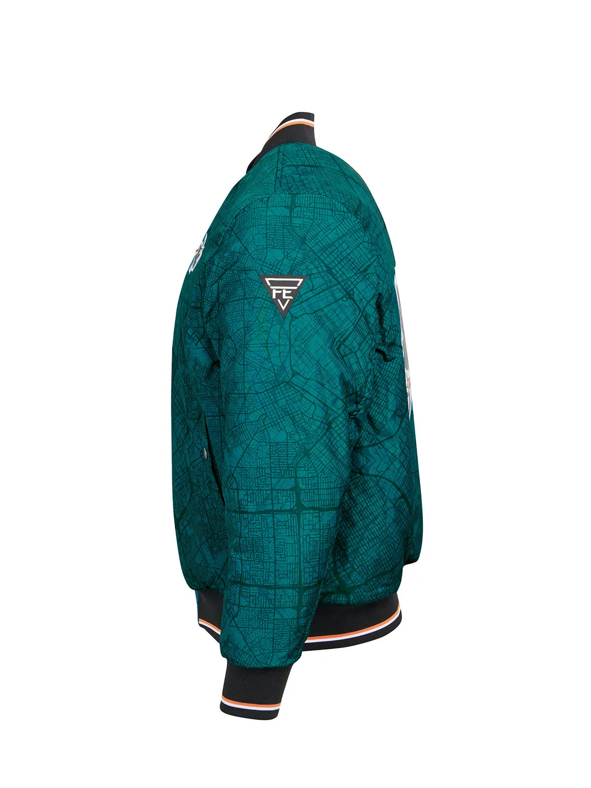 San Jose Sharks Reversible Bomber