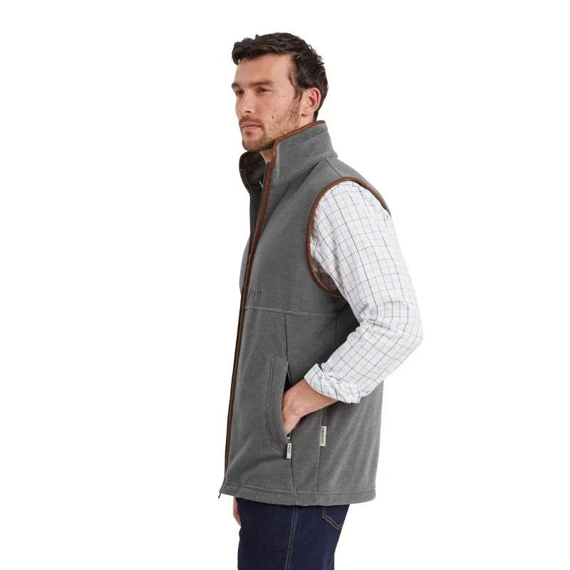 Schoffel Oakham Fleece Gilet - Pewter