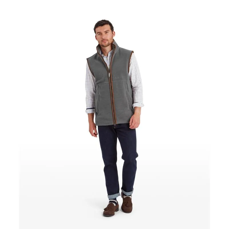 Schoffel Oakham Fleece Gilet - Pewter