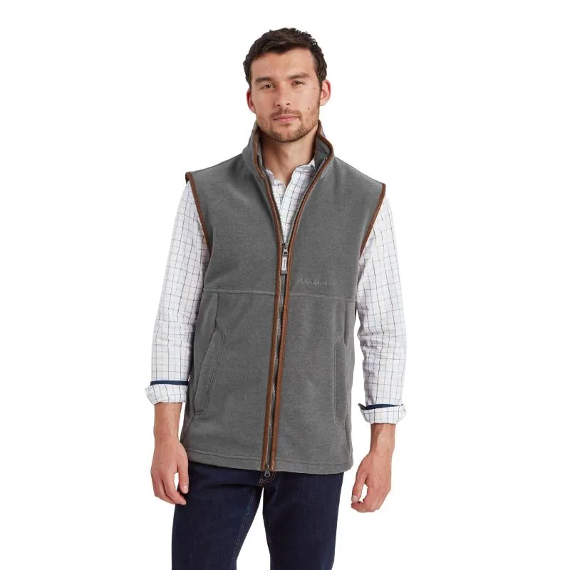 Schoffel Oakham Fleece Gilet - Pewter