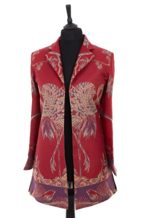 Sicily Jacket in Venetian Red