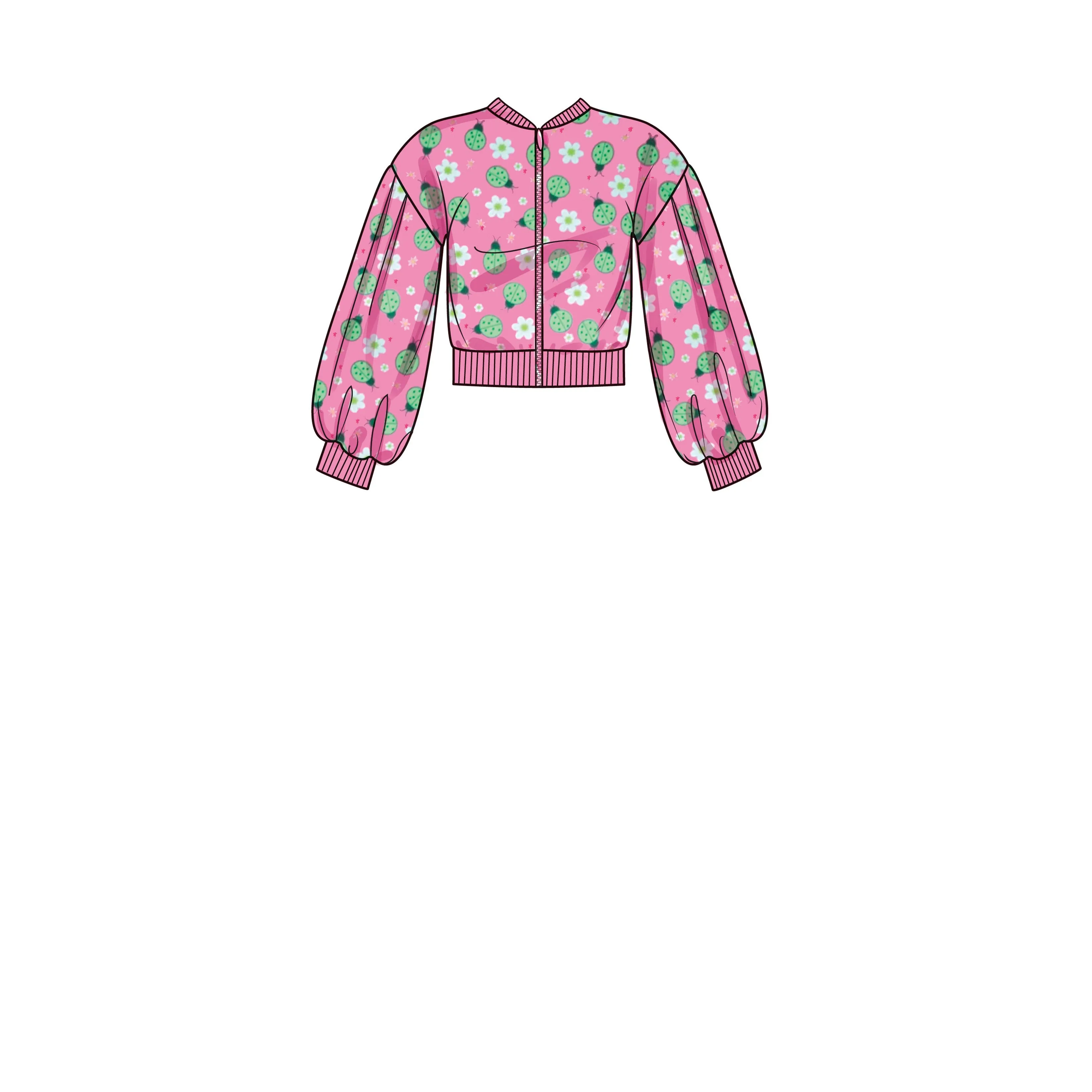 Simplicity Pattern S9654 Child's Jacket Pants & Skirt