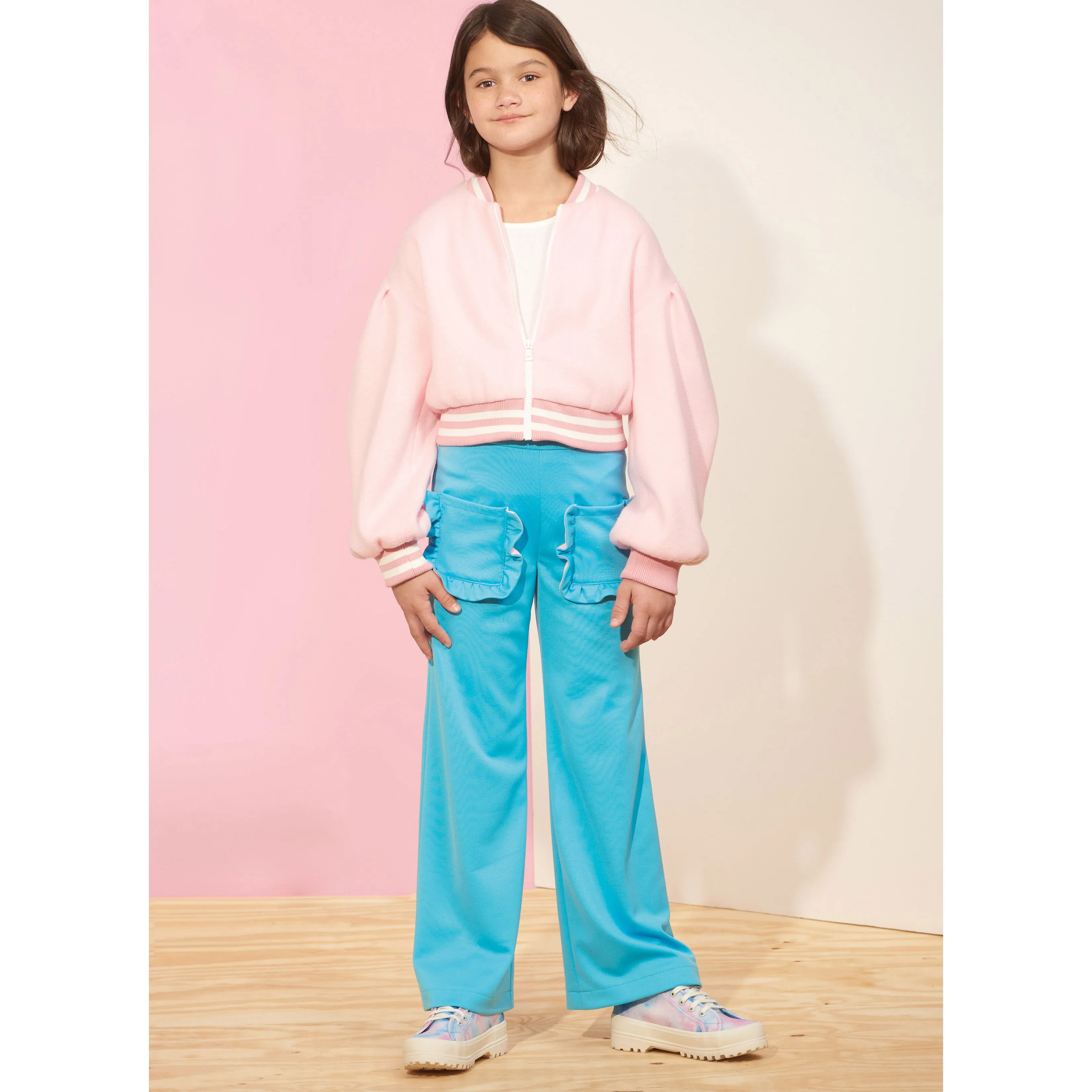 Simplicity Pattern S9654 Child's Jacket Pants & Skirt