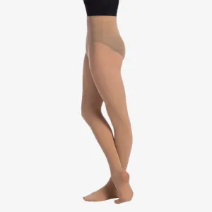 SO DANCA ADULT CONVERTIBLE TIGHTS TS74 LIGHT TAN