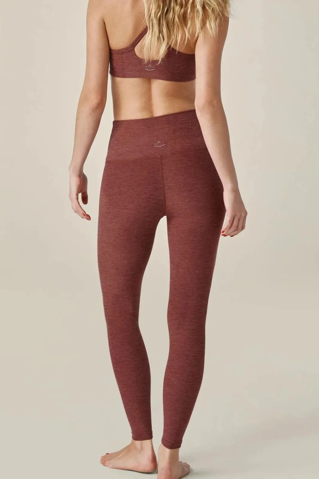 Spacedye Caught in the Midi HW Legging, Bold Mocha