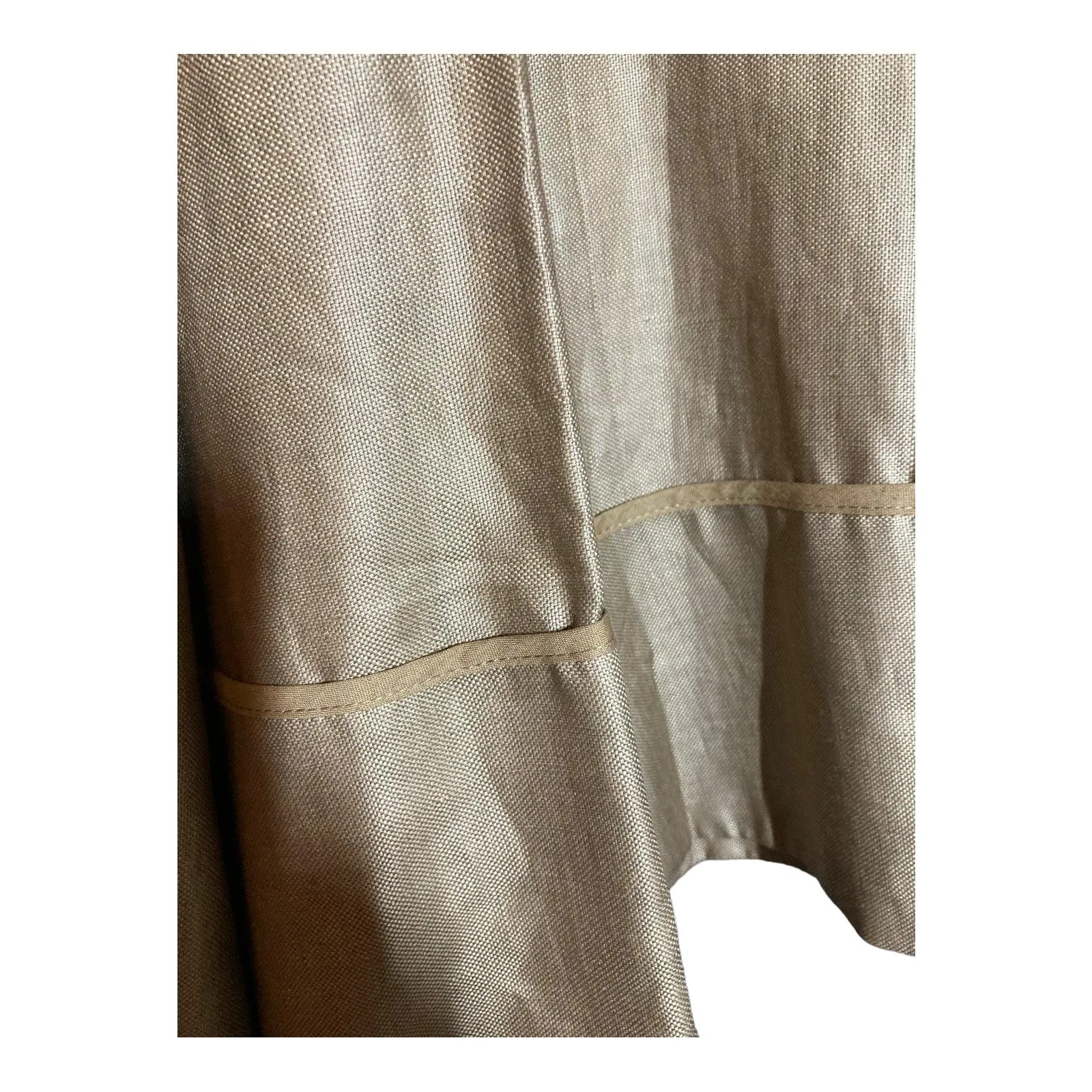 Sportmax Linen Taupe Skirt UK Size 12