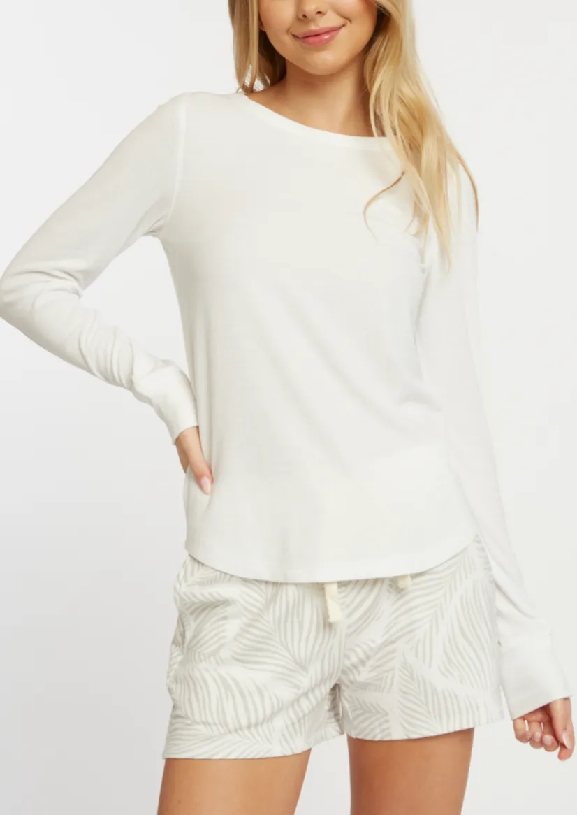 STACY LONG SLEEVE TOP MULTIPLE COLOR OPTIONS