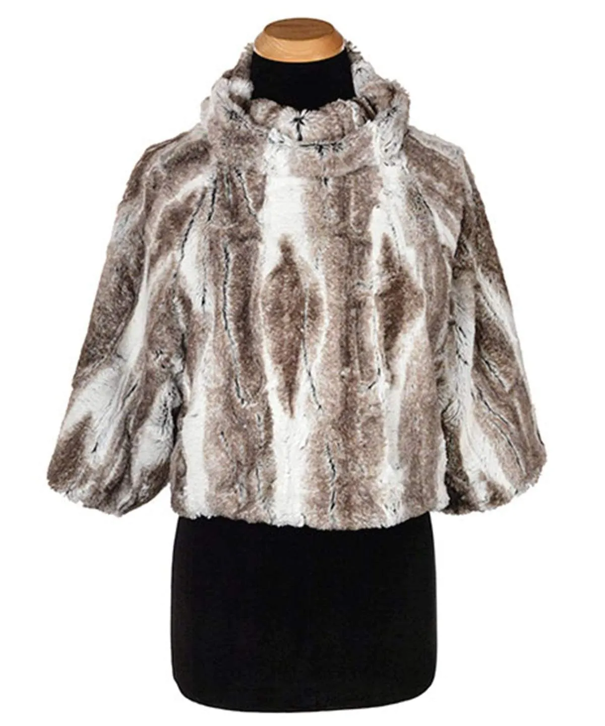 Sweater Top - Luxury Faux Fur in Birch (One S/M Left!)