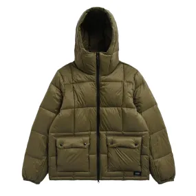 Taion Volume Hood Down Jacket Olive