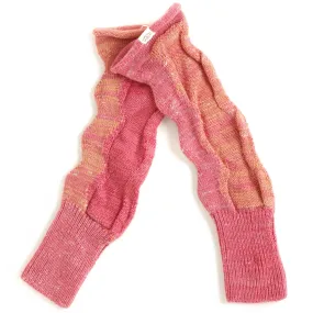 TAMAKI NIIME Knit Arm Warmers - Peaches and Cream