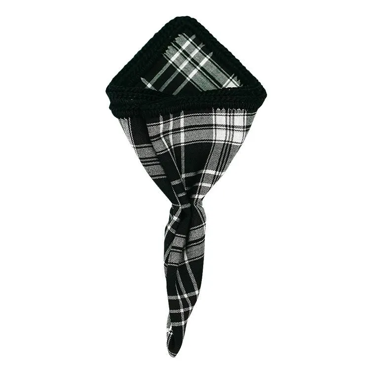 Tartan Inchiostro and Black Signature Border