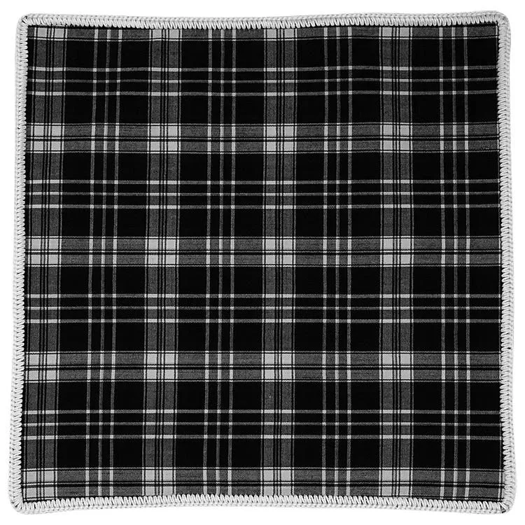 Tartan Inchiostro with White Signature Border