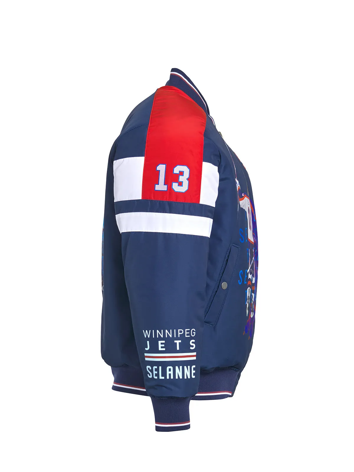 Teemu Selanne Reversible Bomber Jacket