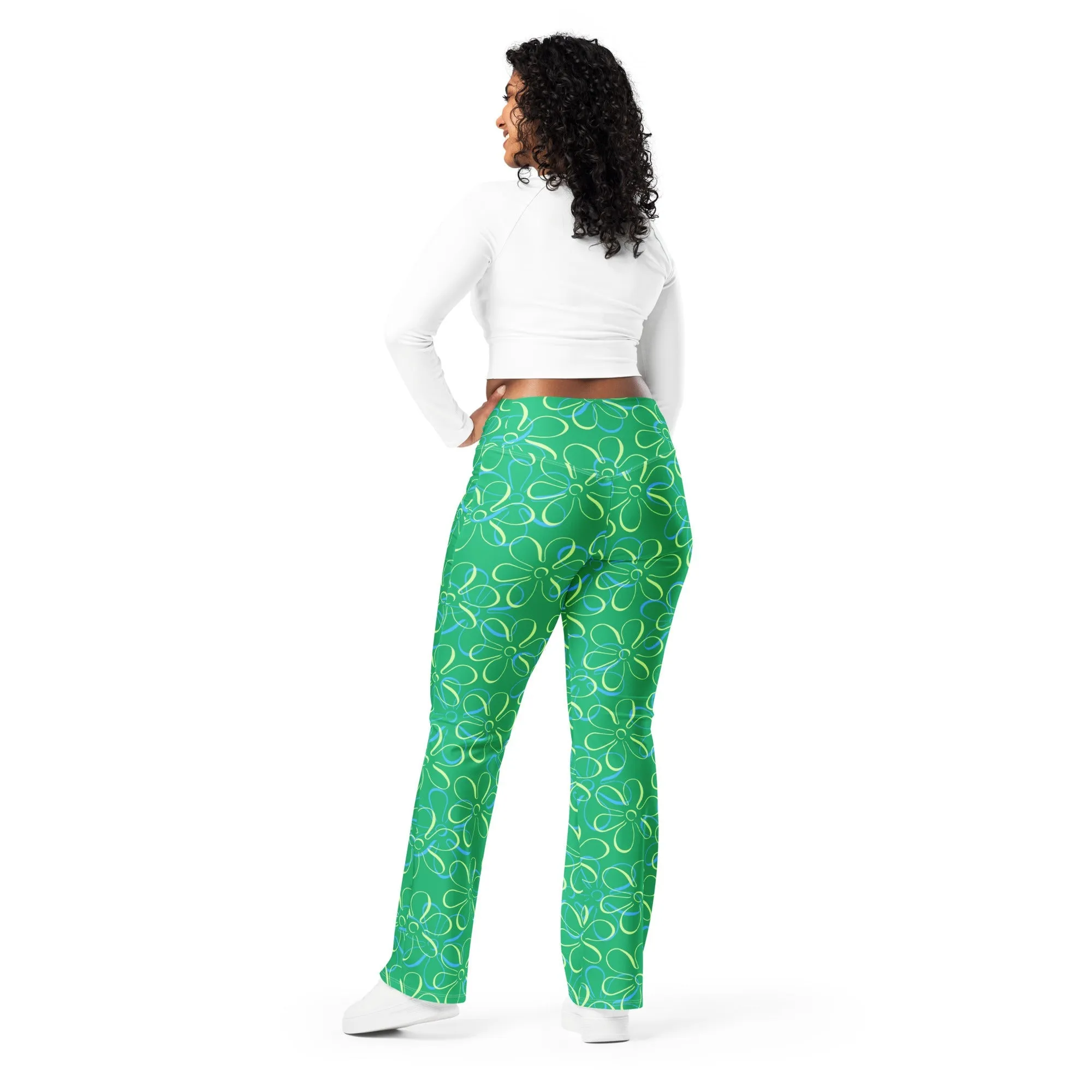 The Disgust Emotion Flare leggings