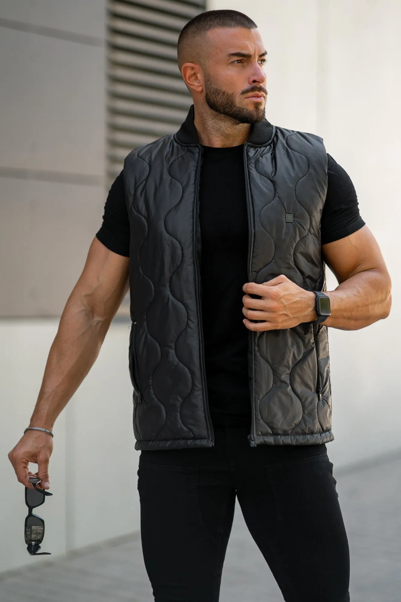 Thermal Insulation Gilet - Black