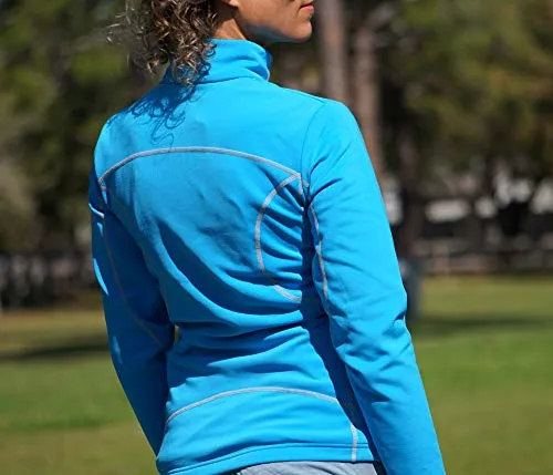 THZ Women 5V Heated Thermal Half-Zip Pullover