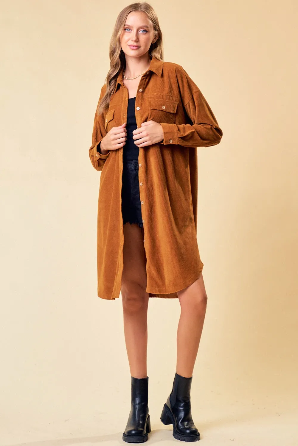 Trail Trekker Button Down Duster- 2 Colors!