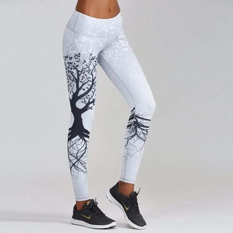 Tree Print Leggings