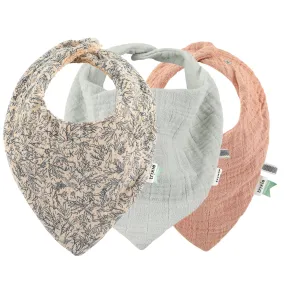 Trixie Bandana Bib Bib Bandana 3-Pack I Lovely Leaves