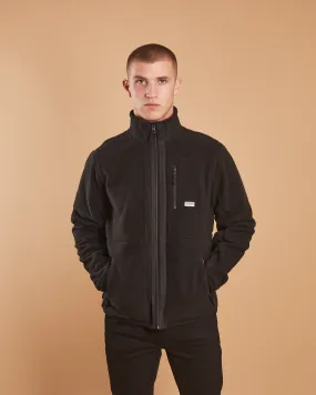 Tucker Fleece Jacket Black Dust