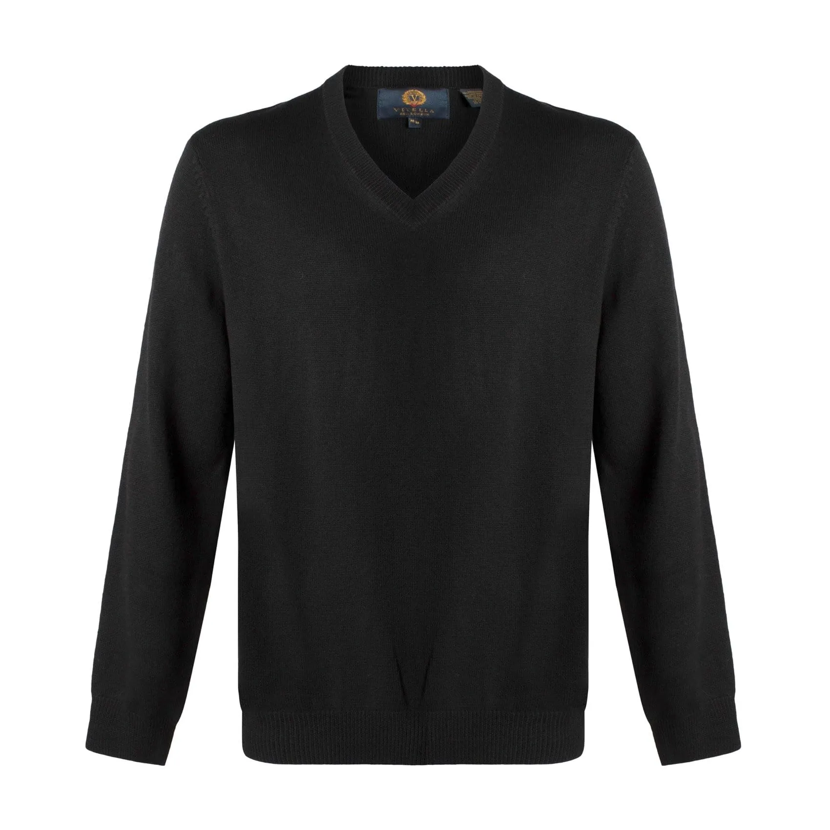 Upgrade Your Style with Mens V-Neck Extra Fine Merino Sweaters - Available in 10 Trendy Colors