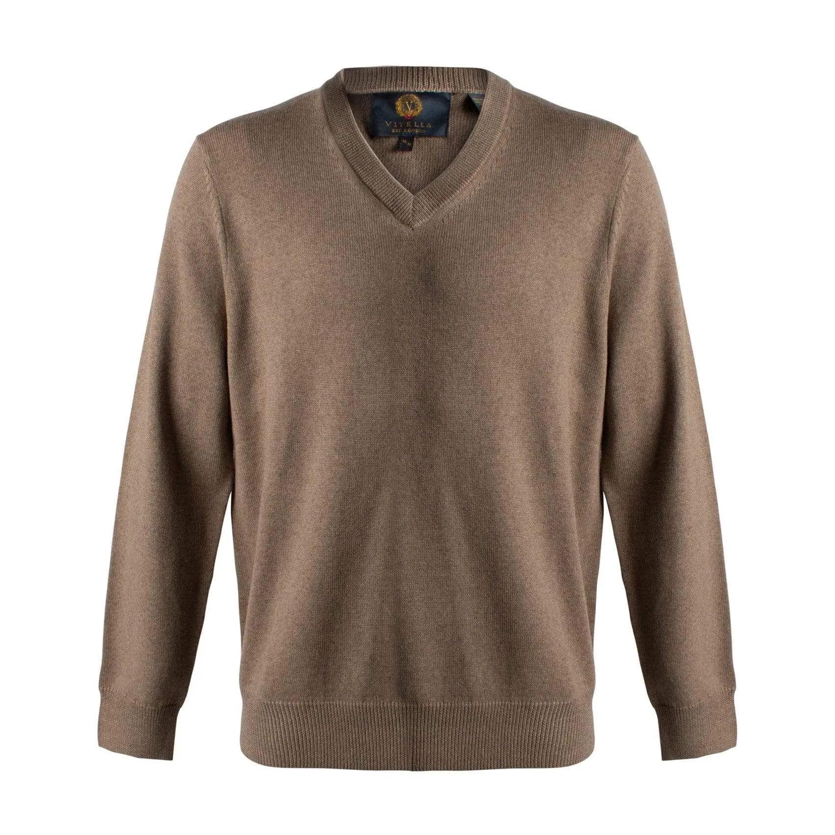 Upgrade Your Style with Mens V-Neck Extra Fine Merino Sweaters - Available in 10 Trendy Colors