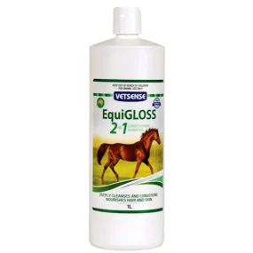 Vetsense Equigloss 2 in 1 Shampoo