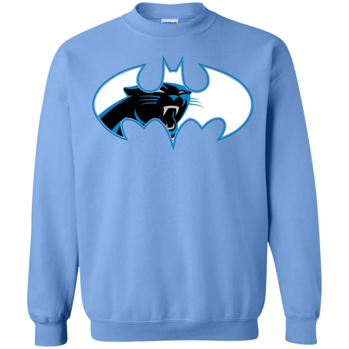 We Are The Carolina Panthers Batman Nfl Mashup Crewneck Pullover Sweatshirt