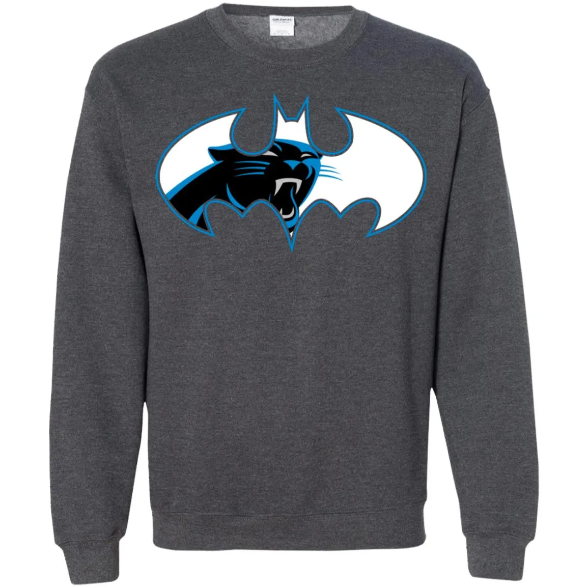 We Are The Carolina Panthers Batman Nfl Mashup Crewneck Pullover Sweatshirt