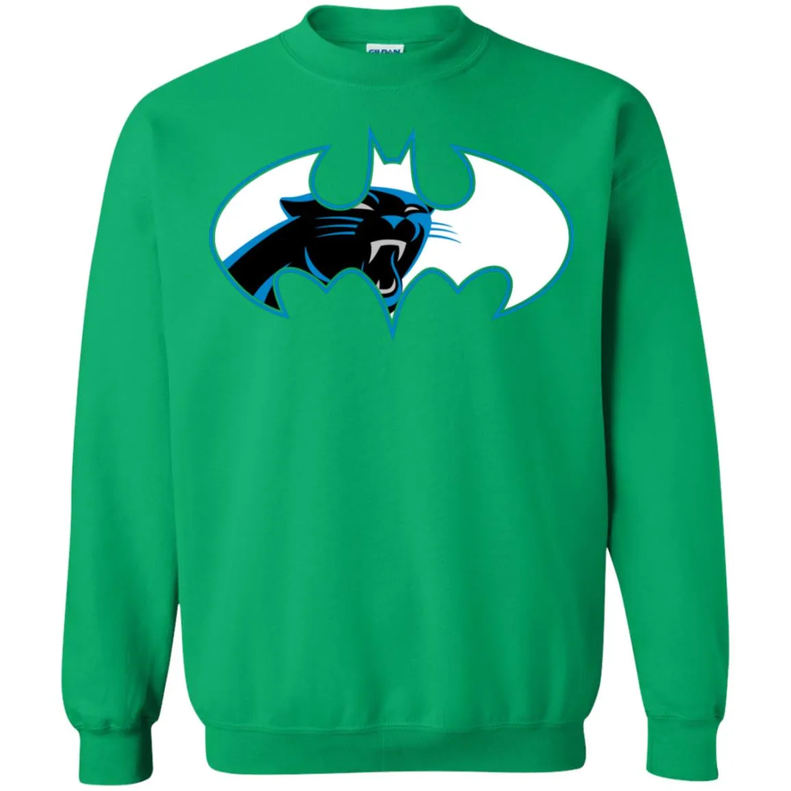 We Are The Carolina Panthers Batman Nfl Mashup Crewneck Pullover Sweatshirt