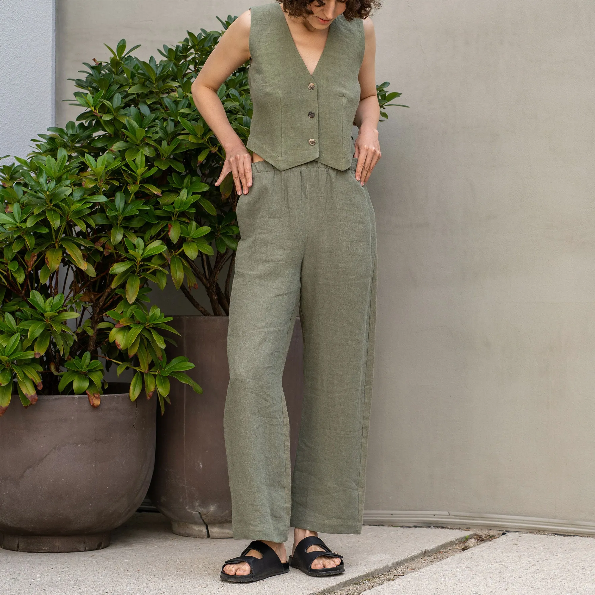 Wide Leg Pants Havana