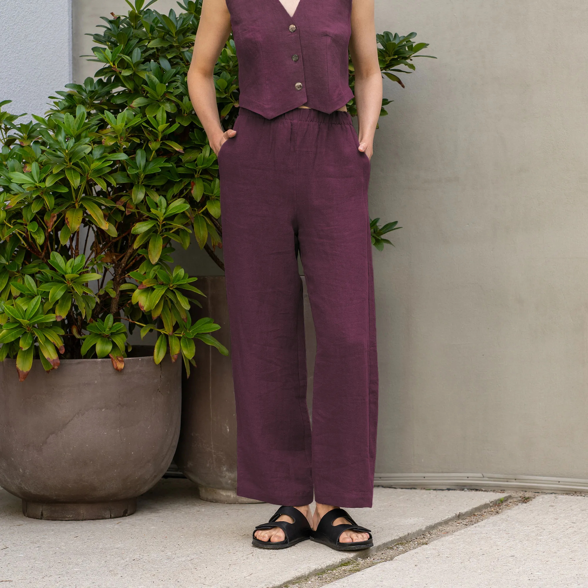 Wide Leg Pants Havana