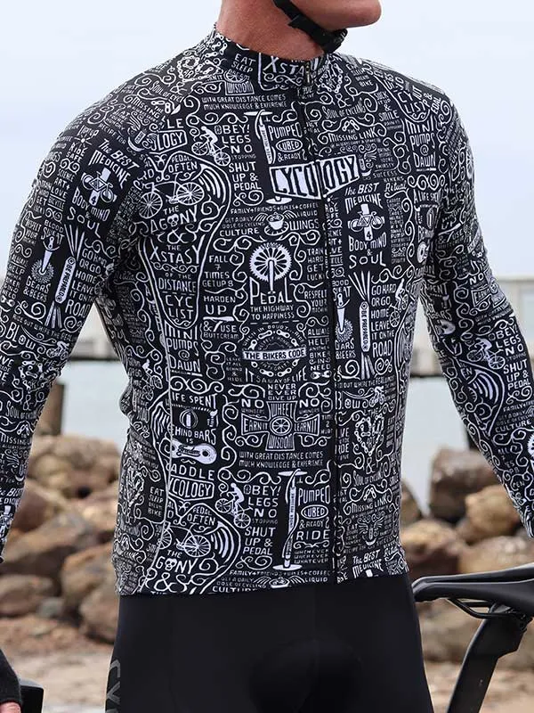 Wisdom Men's Winter Long Sleeve Jersey