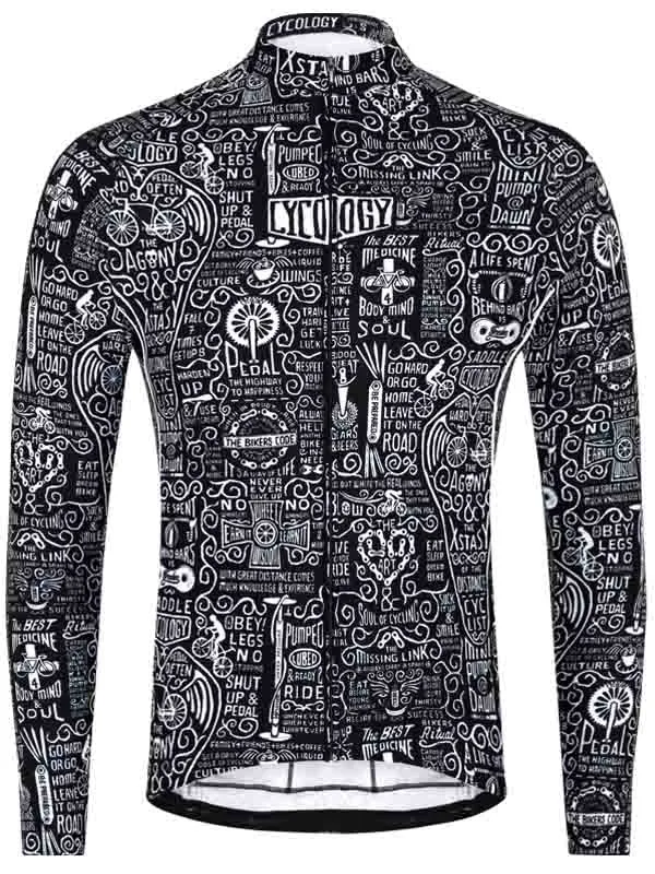 Wisdom Men's Winter Long Sleeve Jersey