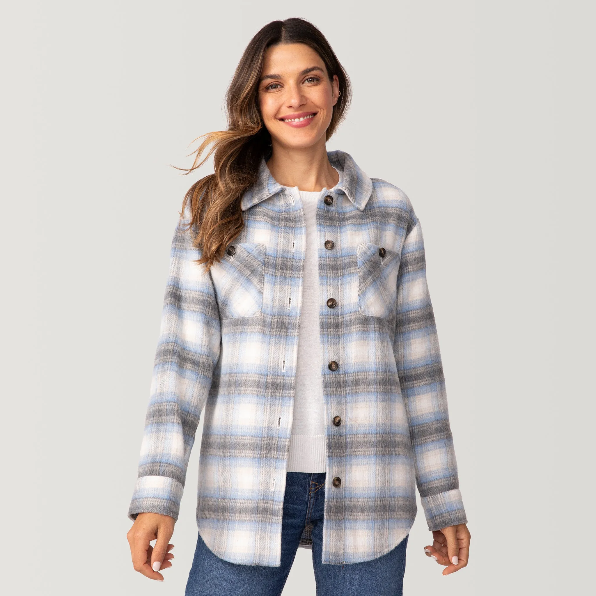 Women's Hayley Plaid Shacket