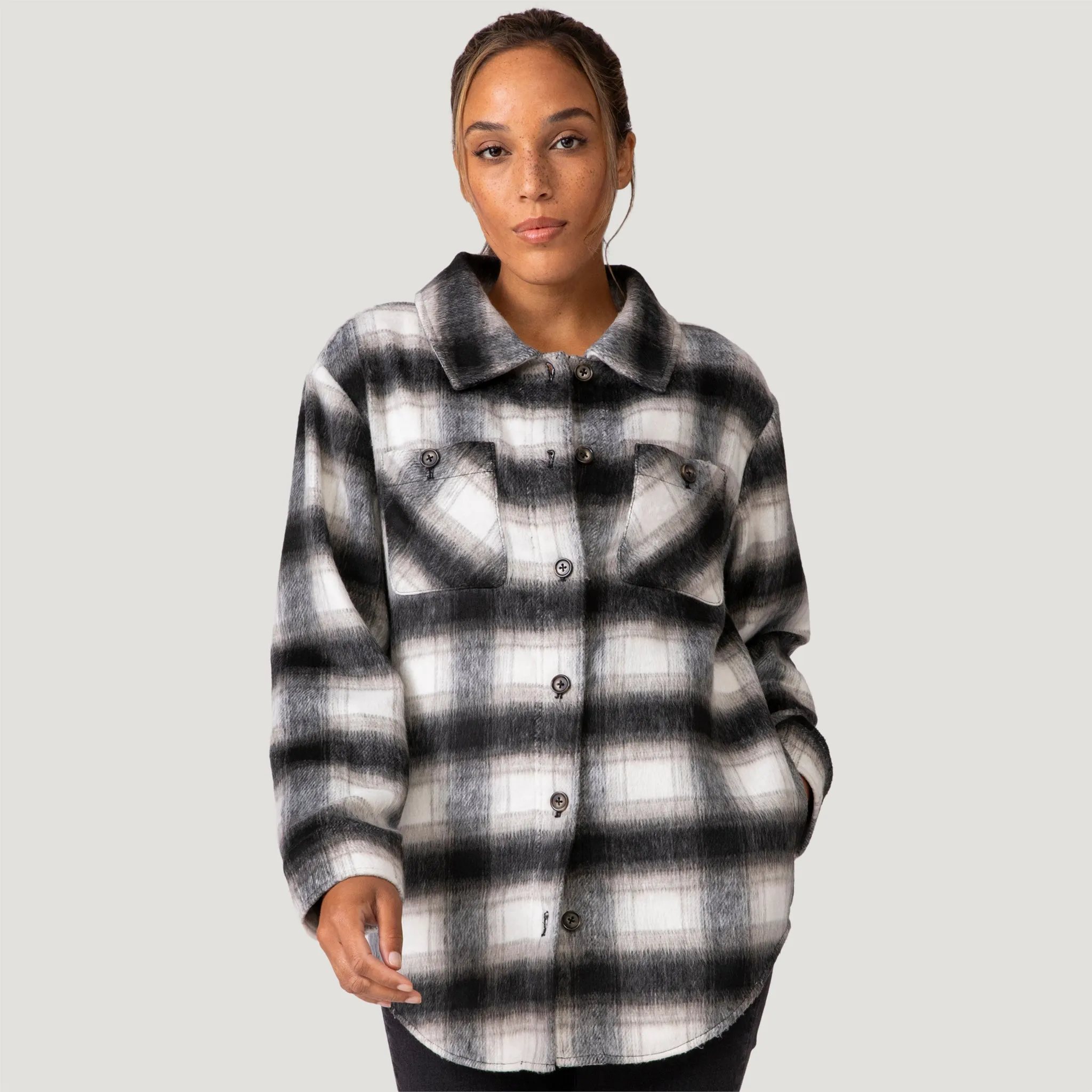 Women's Hayley Plaid Shacket